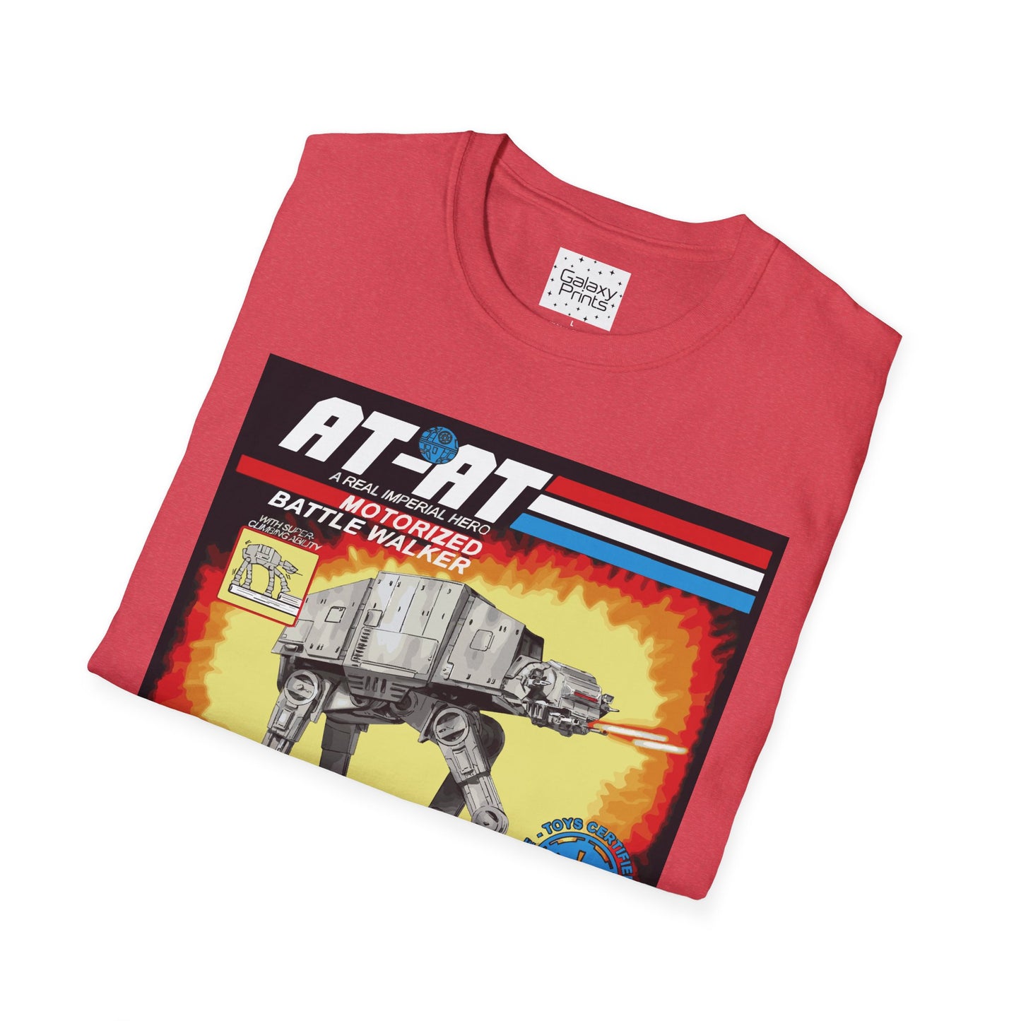 Star Wars AT-AT Walker Toy Box Retro Graphic Unisex Softstyle T-Shirt
