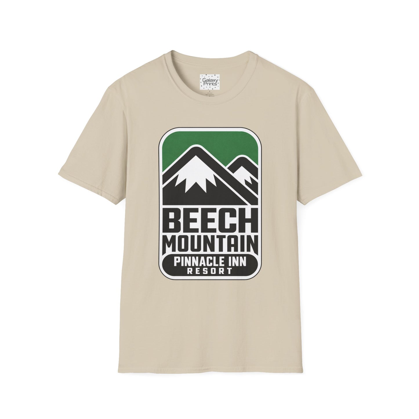 Pinnacle Inn Mountain Resort  Retro T-Shirt — Beech Mountain Pinnacle Inn Resort Graphic Tee Throw Back to 1983