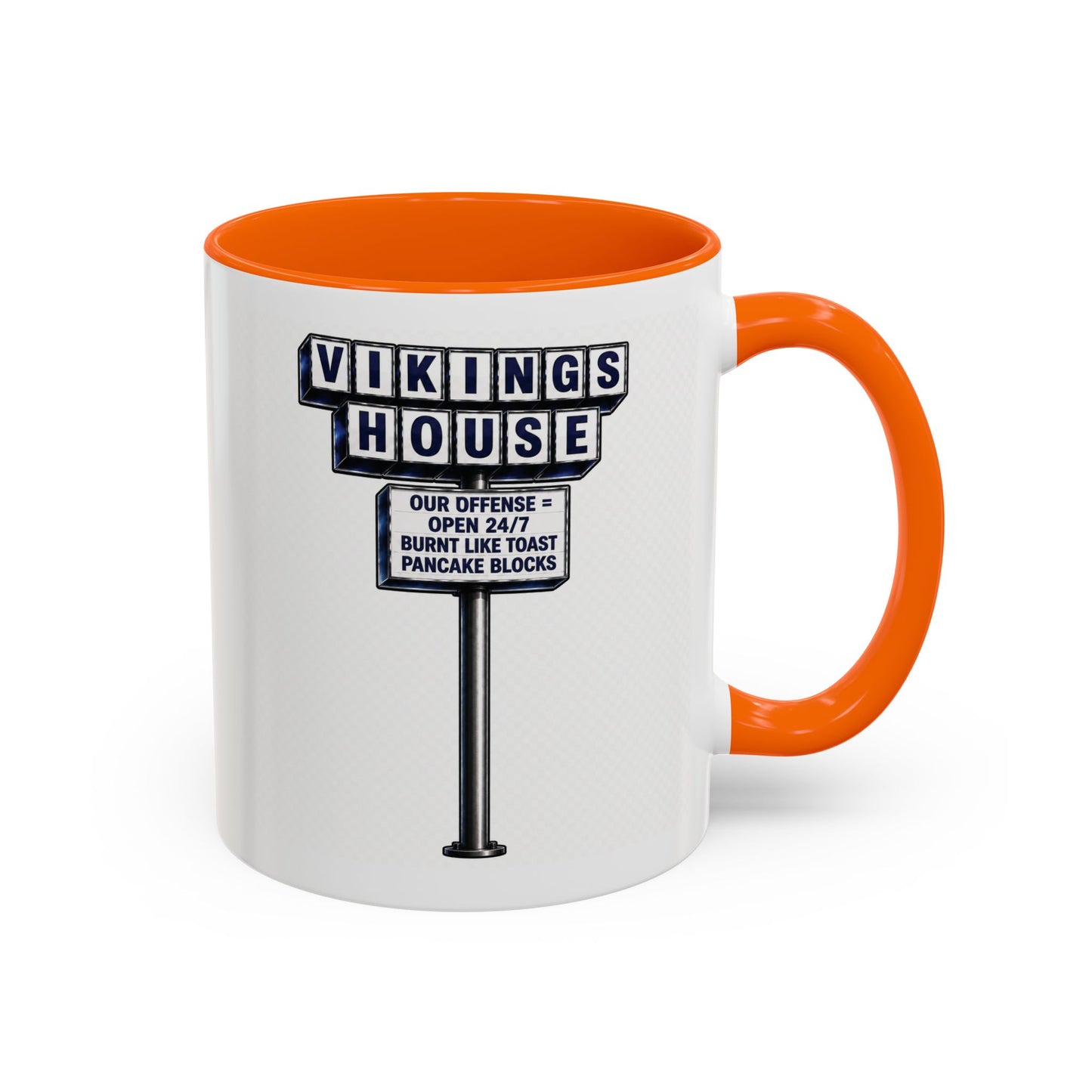 Hoggard Vikings Stylish Accent Coffee Mug "Like Waffle House" 3 - Perfect for Daily Brew & Gifts