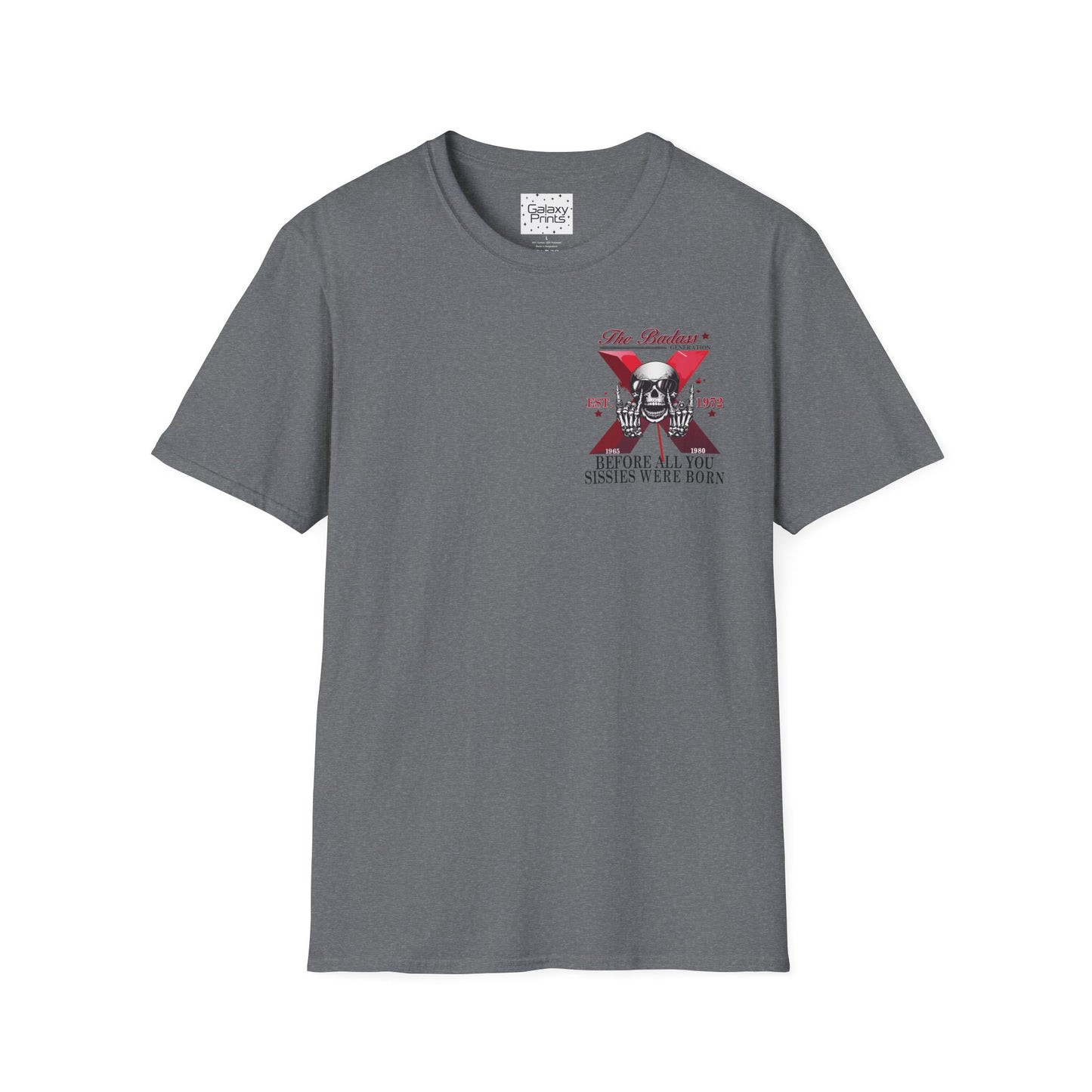 GEN X Inspired Unisex T-Shirt - 'GEN X PLAYGROUND 1965-1980'