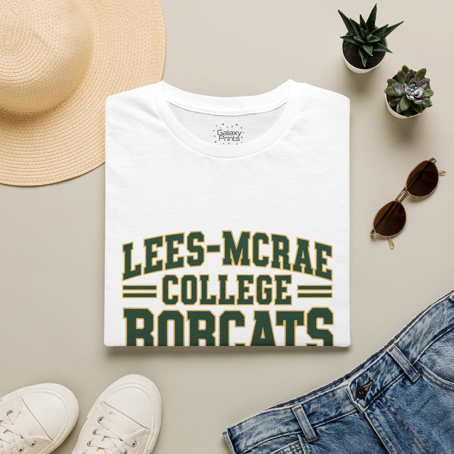 Lees McRae College Bobcats Football Vintage Football T-Shirt — Retro Game Day Tee Lees McRae Forever Undefeated