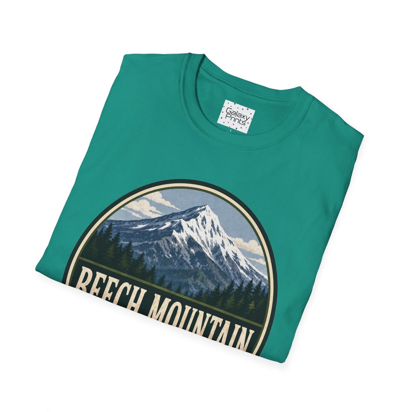 Mountain Graphic T-Shirt — “Beech Mountain, North Carolina” Vintage Outdoor Tee
