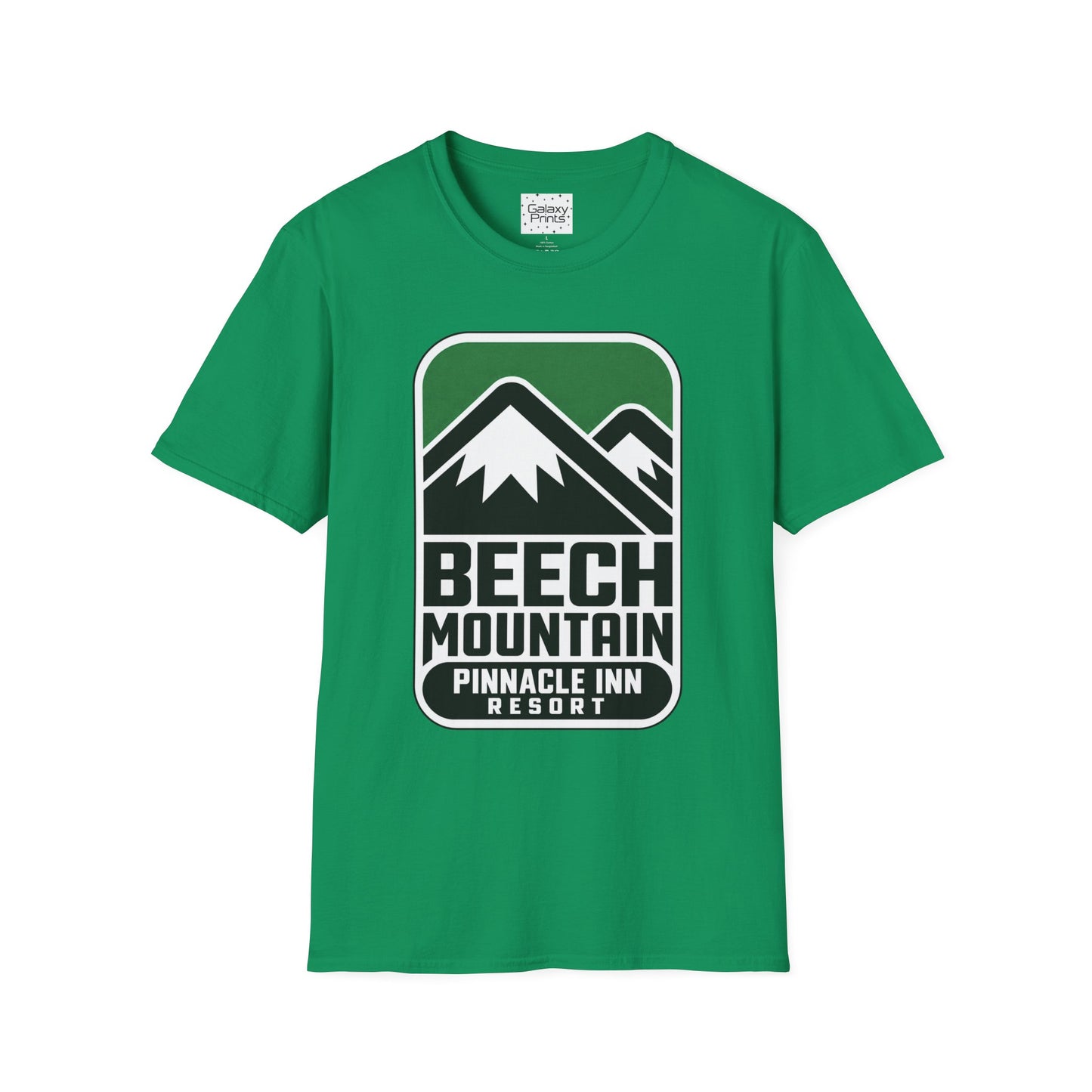 Pinnacle Inn Mountain Resort  Retro T-Shirt — Beech Mountain Pinnacle Inn Resort Graphic Tee Throw Back to 1983