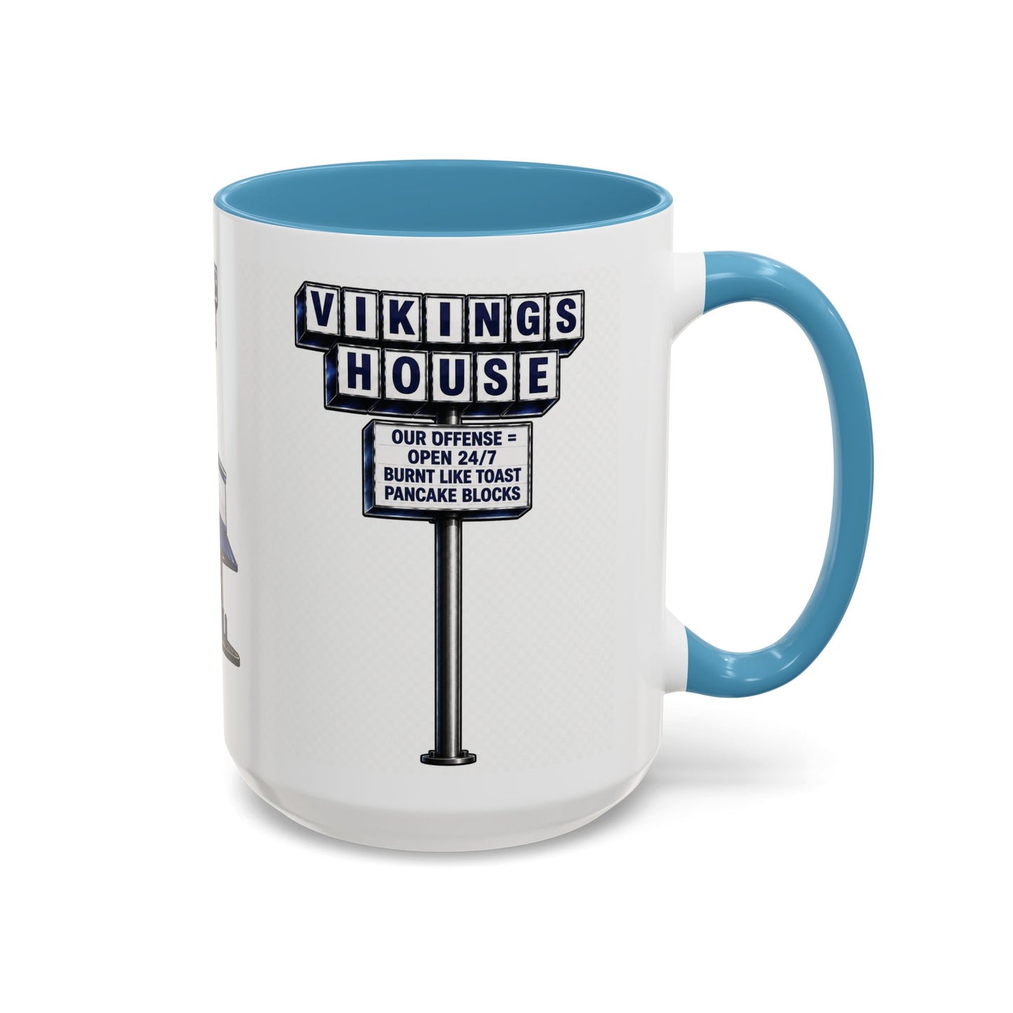 Hoggard Vikings Stylish Accent Coffee Mug  "Like Waffle House" 2 - Perfect for Daily Brew & Gifts