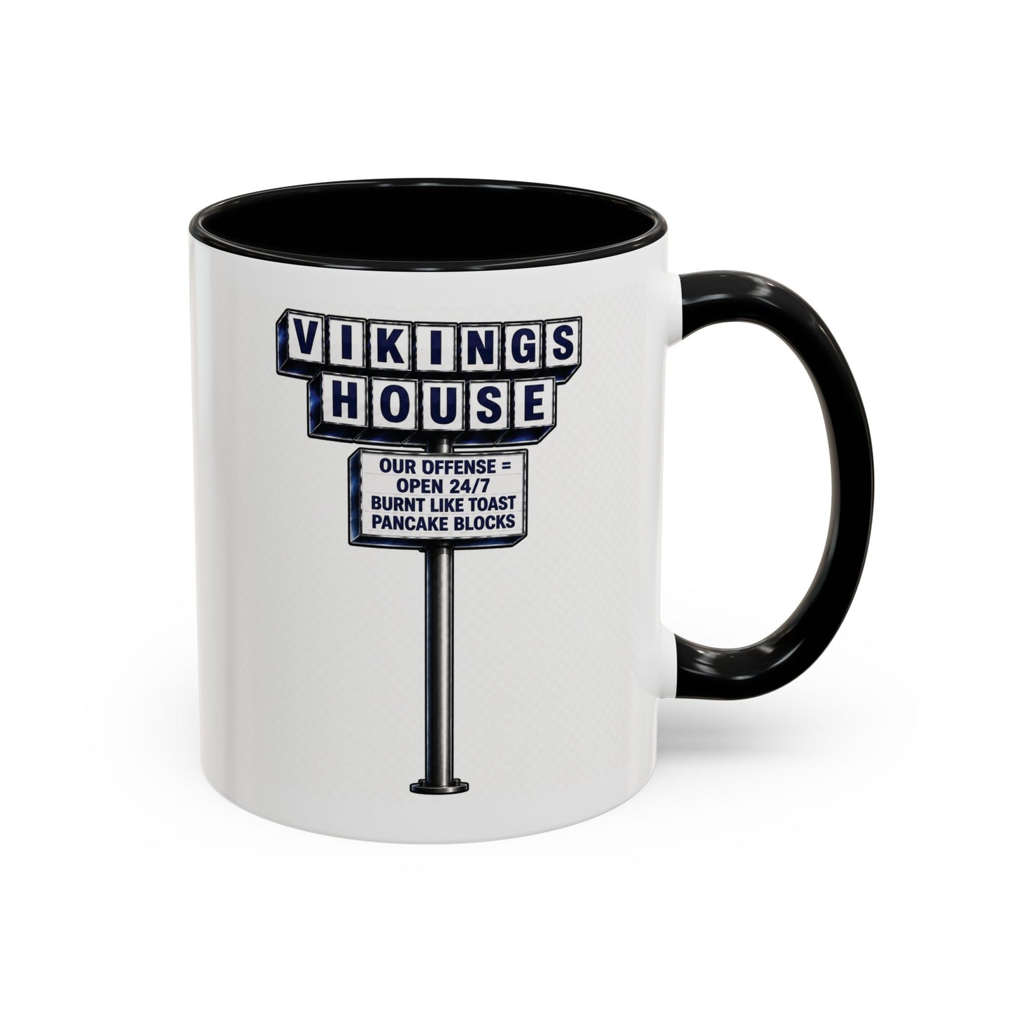 Hoggard Vikings Stylish Accent Coffee Mug "Like Waffle House" 3 - Perfect for Daily Brew & Gifts