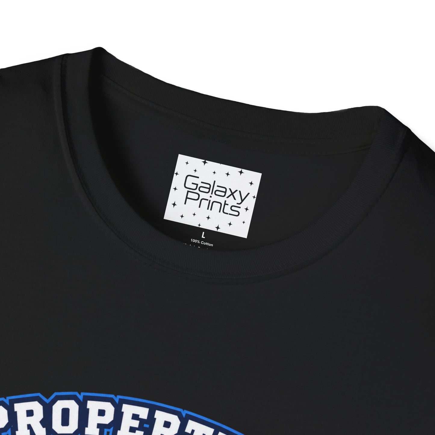 Property of JTH Vikings T‑Shirt M — Viking in Power Circle back - Hoggard School Spirit Tee