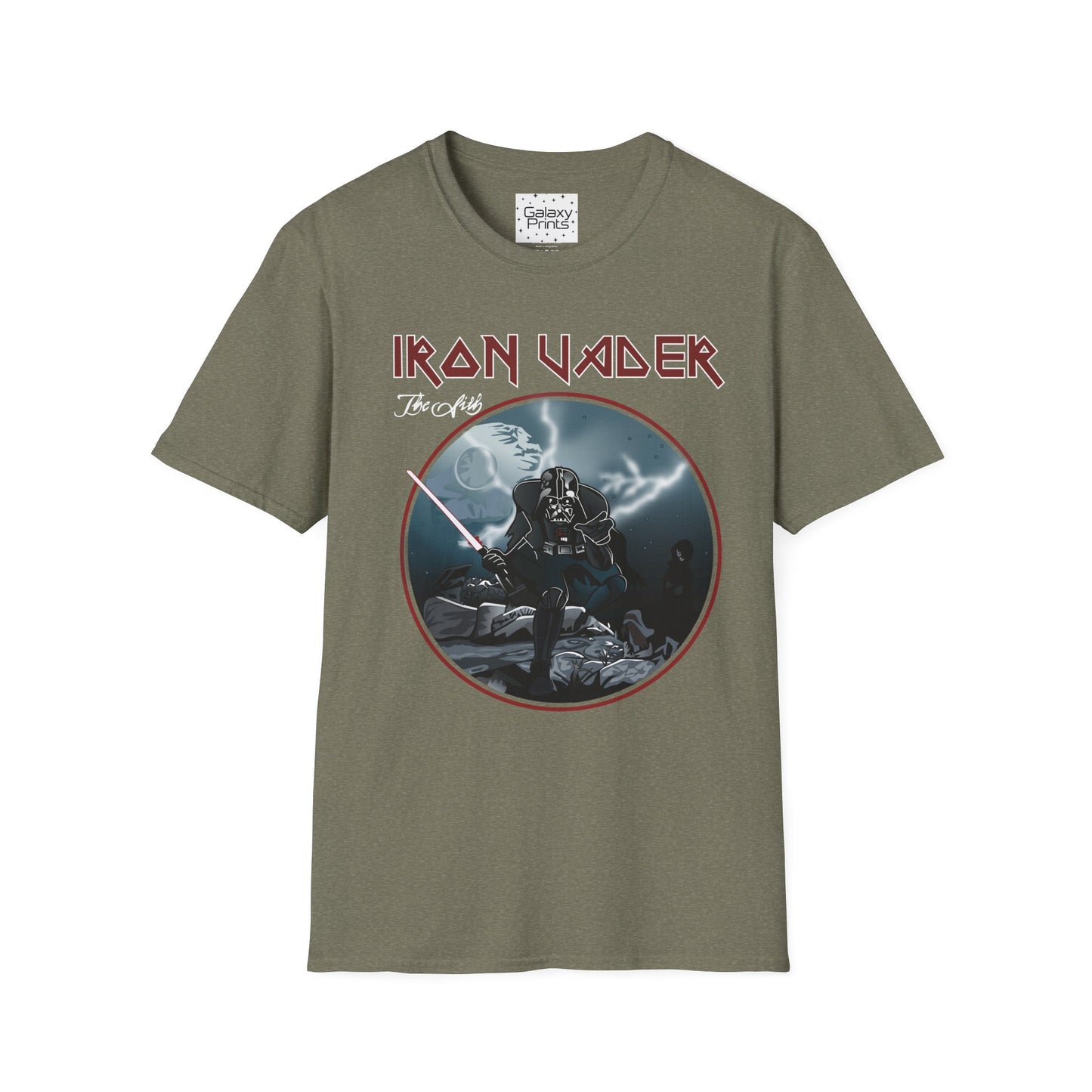 Star Wars Inspired Unisex T-Shirt - 'IRON VADER - The Sith' Darth Vader Graphic Tee