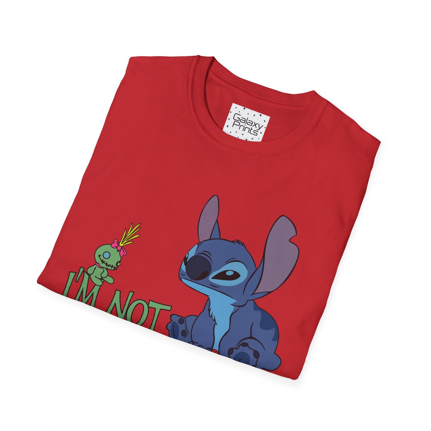 Unisex T-Shirt - Disney Inspired - 'Stich Not Arguing'