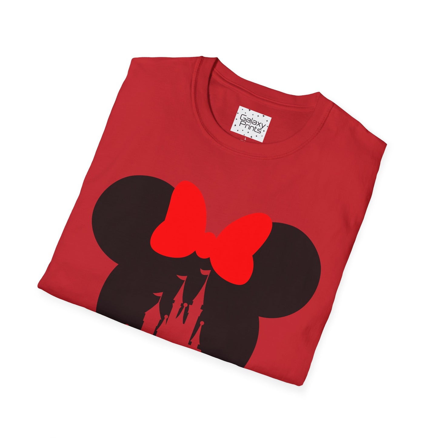 Unisex T-Shirt - DISNEY Inspired - 'Minnie Head with Castle'