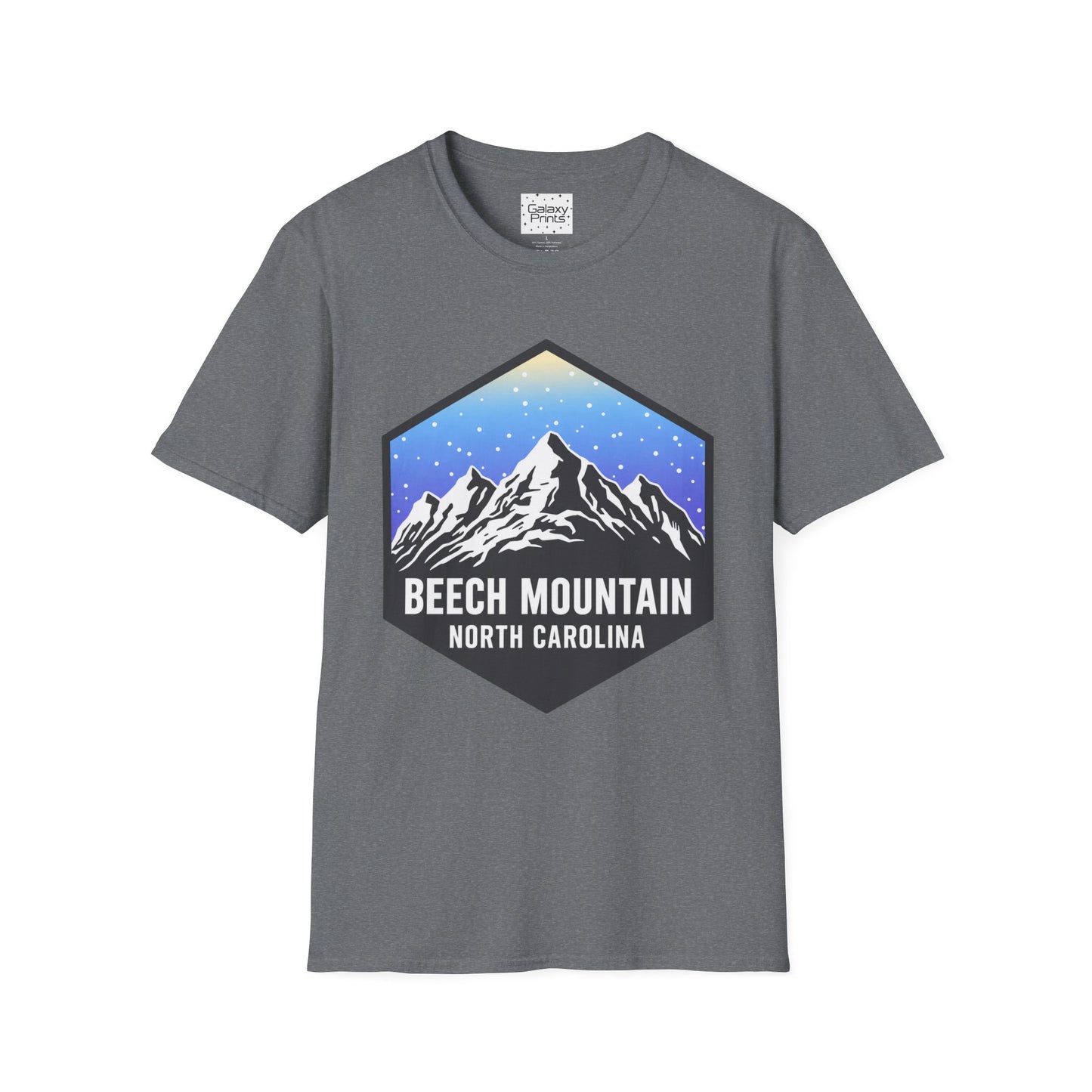 Mountain Blue Diamond T‑Shirt — Beech Mountain North Carolina Graphic Tee