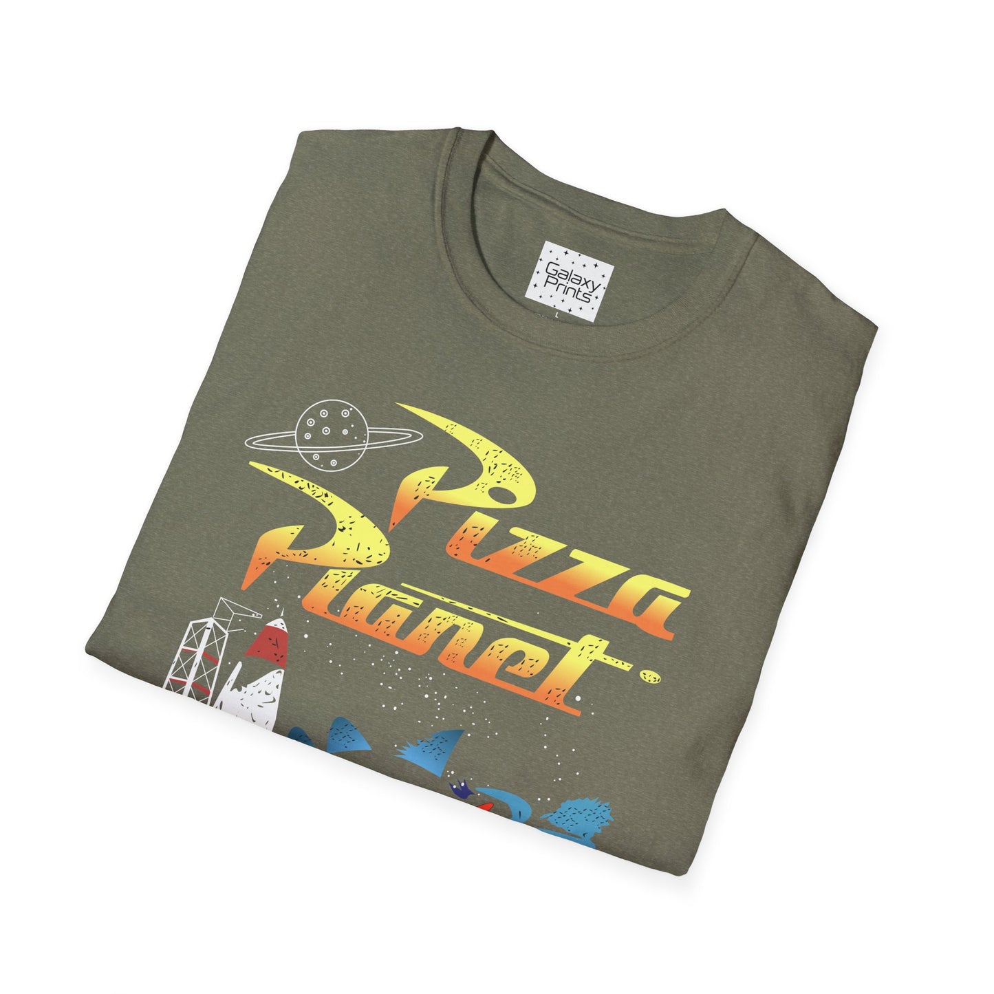DISNEY inspired Unisex T-Shirt - Pizza Planet 'Serving Your Local Star Cluster'