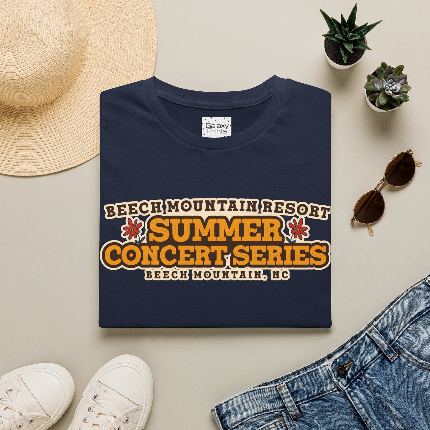Summer Concert Series T-Shirt — Beech Mountain Resort, NC