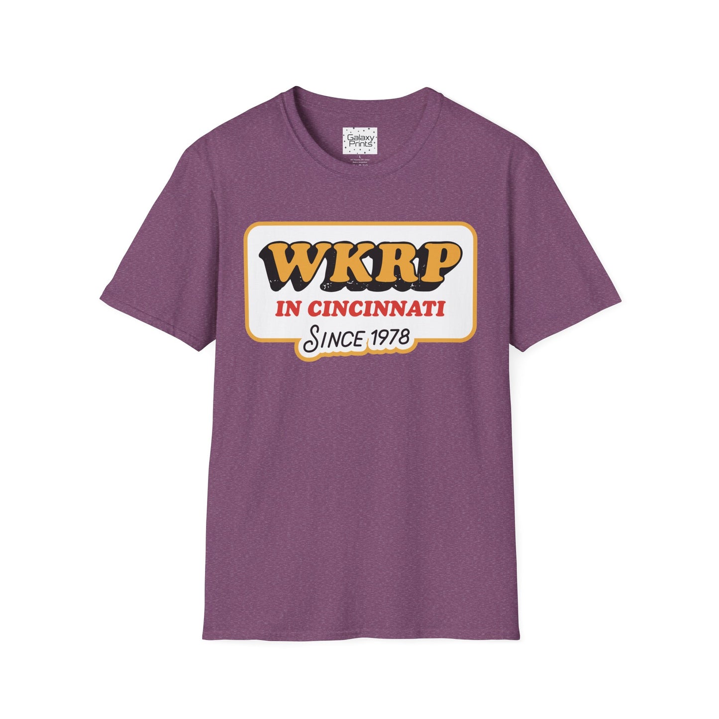 Unisex T-Shirt - POP Culture - 'From the HIT TV Show WKRP in Cincinnati - Since 1978'