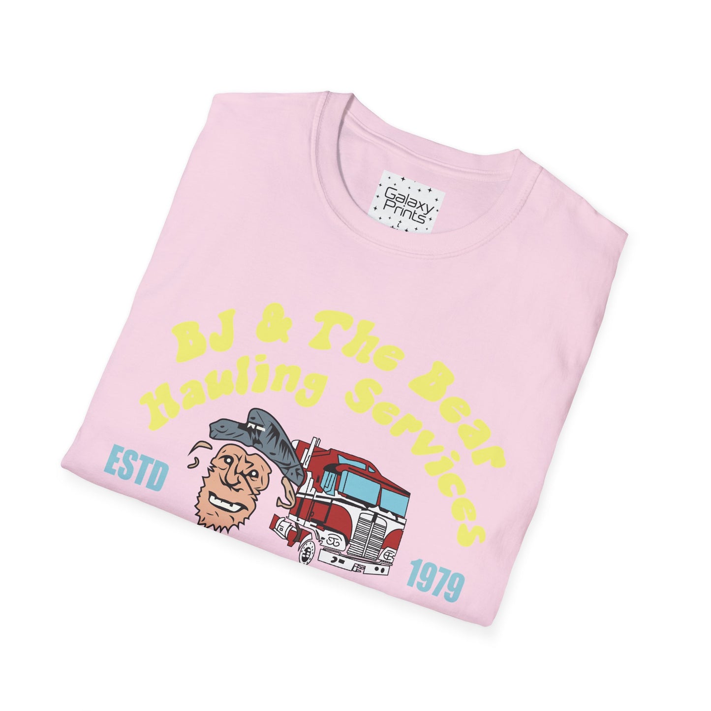 Unisex T-Shirt - Truck Driver BJ and Bear Design - POP Culture