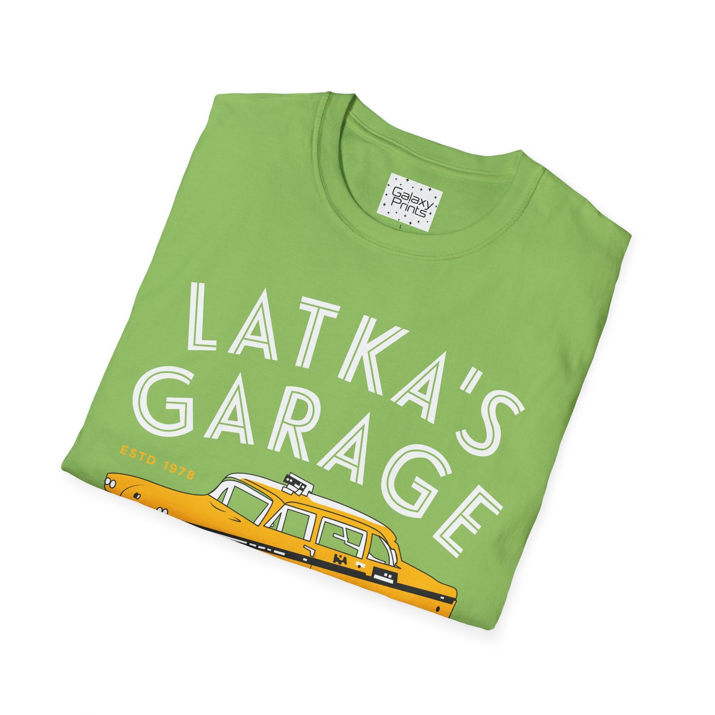 Unisex T-Shirt - POP Culture - 'From the Hit TV Show TAXI - Latka's Garage NY City'