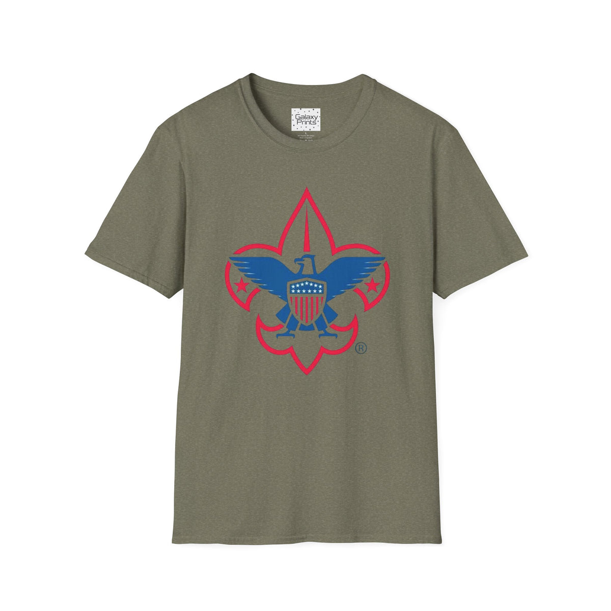 Boy Scouts Eagle Fleur-de-Lis T-Shirt - Retro in many colors your choice