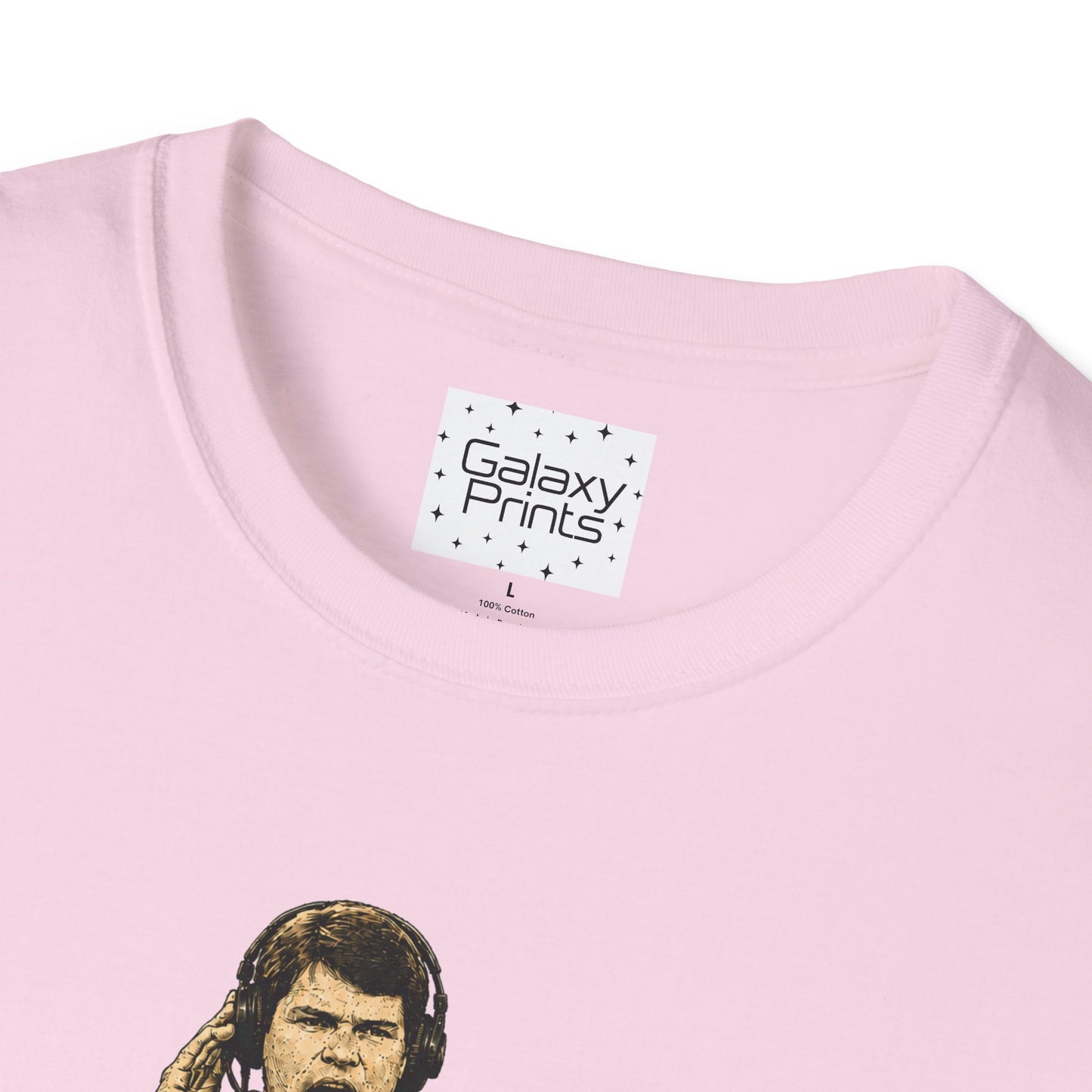 Lees-McRae College Bobcats Vintage Football T-Shirt — Coach Johnson #2  "You Get To The Darm Football" - Forever Undefeated