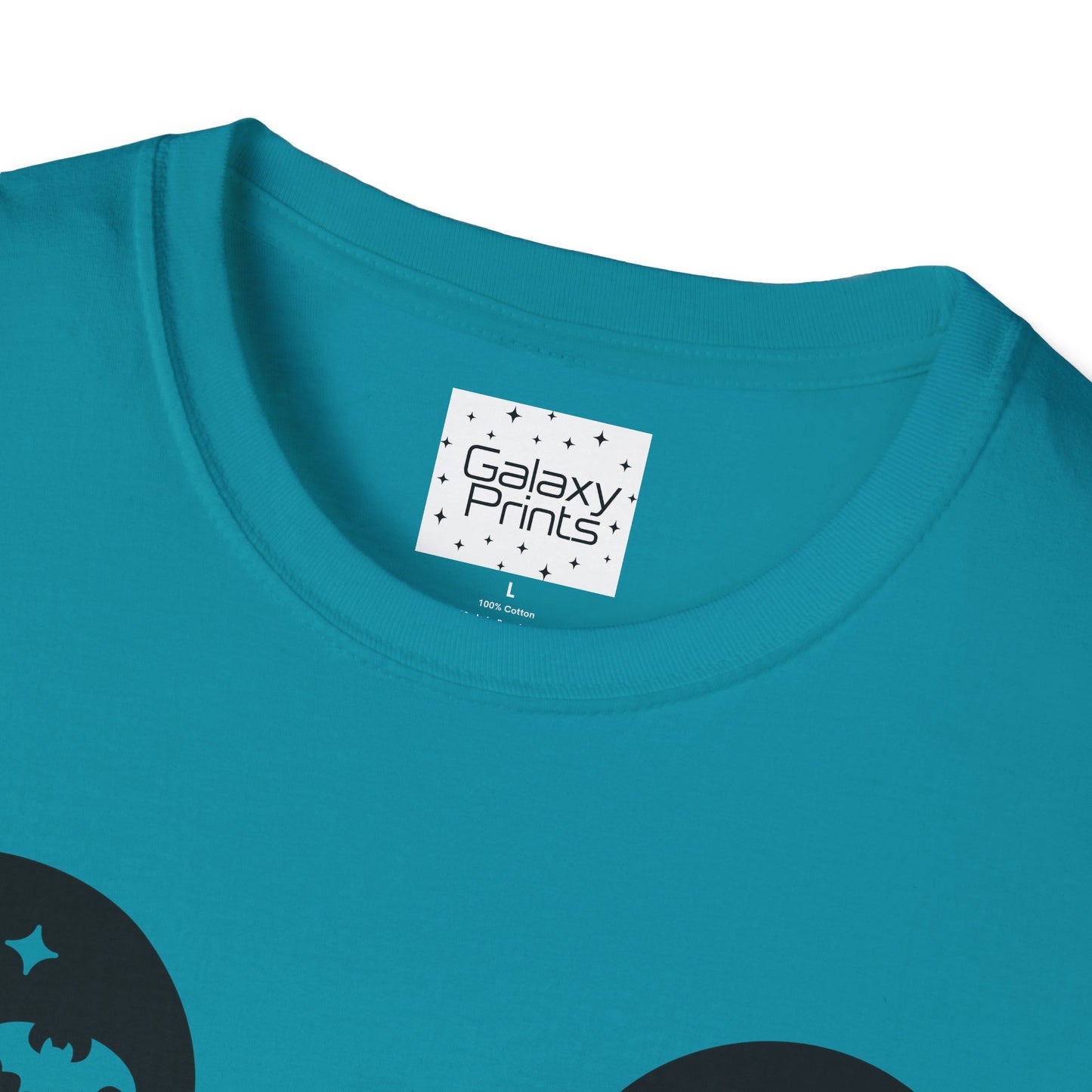 Unisex T-Shirt - DISNEY Inspired - 'Mickey Head with Castle for Halloween'