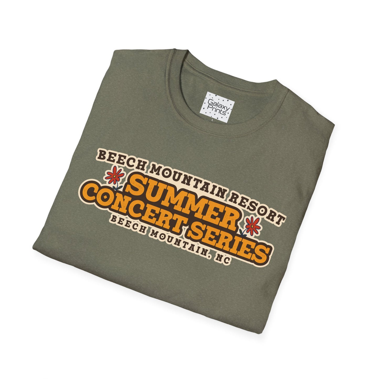 Summer Concert Series T-Shirt — Beech Mountain Resort, NC