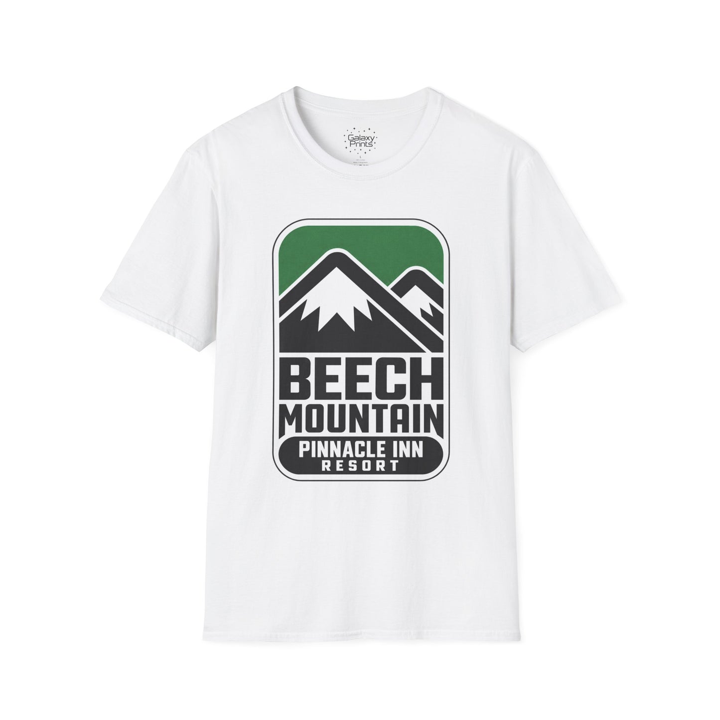 Pinnacle Inn Mountain Resort  Retro T-Shirt — Beech Mountain Pinnacle Inn Resort Graphic Tee Throw Back to 1983