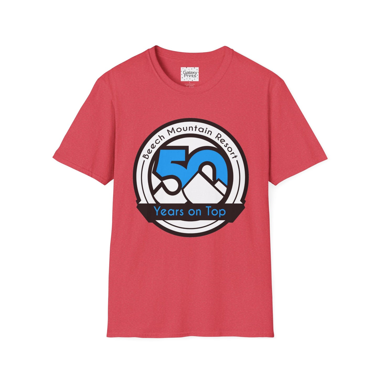 50 yr Resort Anniversary T-Shirt — Beech Mountain Resort 50 "Years on Top"