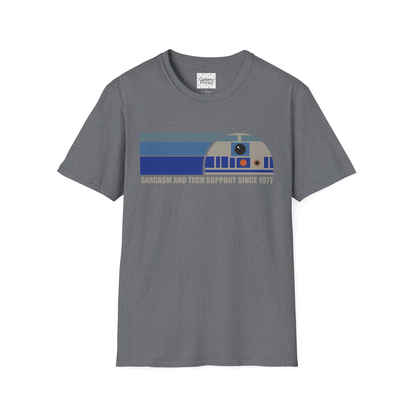Star Wars Inspired Unisex T-Shirt - 'Sarcasm and Tech Support Since 1977' Graphic Tee