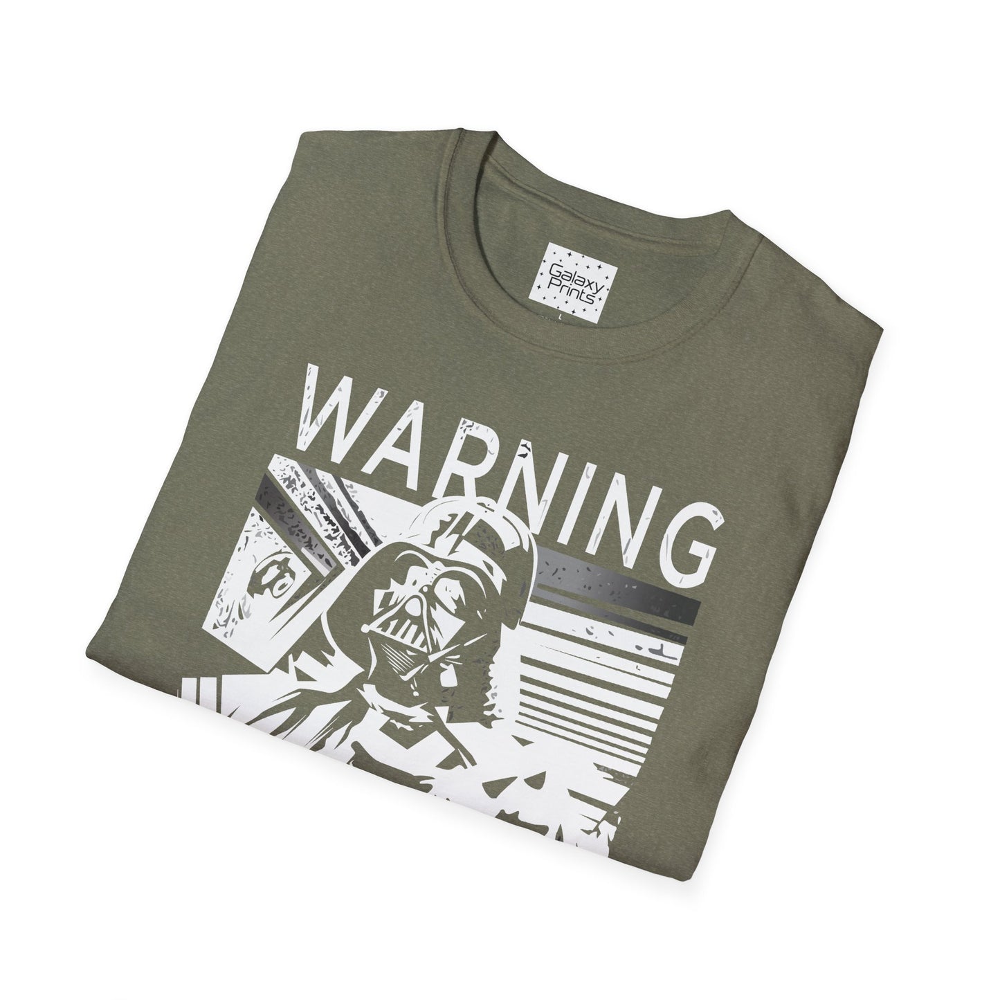 Star Wars Inspired Unisex T-Shirt - 'Choking Hazzard WARNING' Darth Vader Graphic Tee