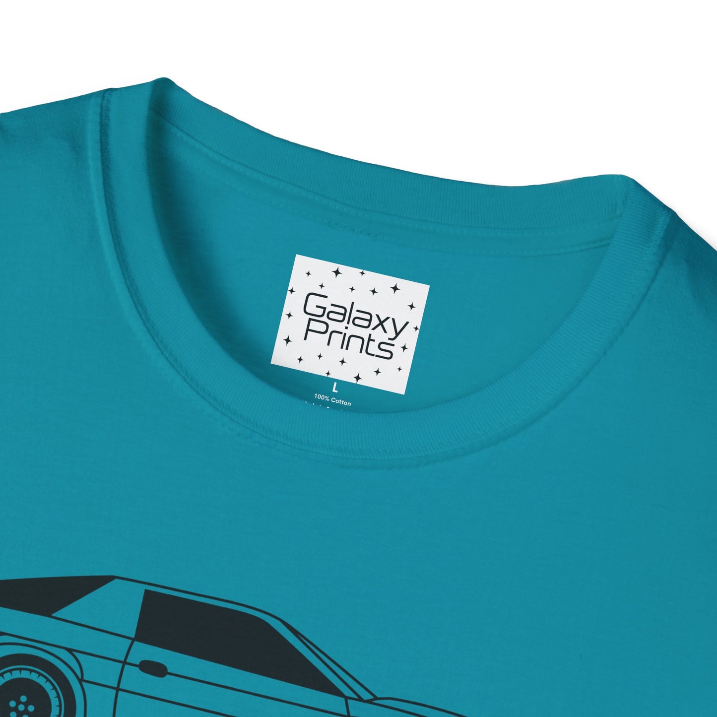 Unisex T-Shirt - POP Culture - 'From the Hit TV Show NIGHTRIDER it's KITT Car with KNIGHT's Trans Am Rentals'