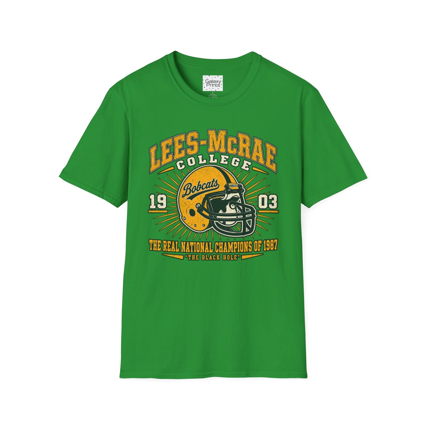 Lees-McRae College Bobcats Vintage Football T-Shirt — Retro 1903 Design