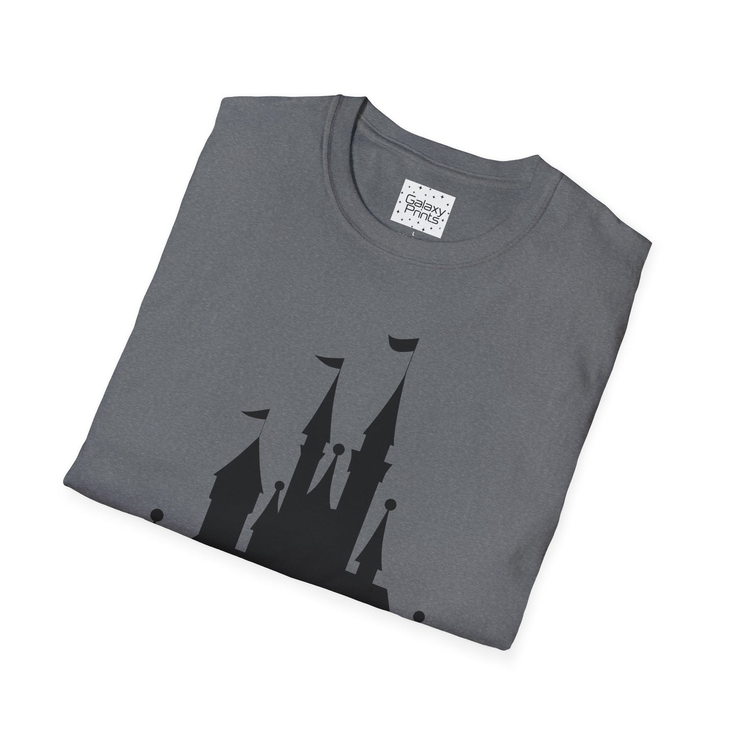 Unisex T-Shirt - DISNEY Inspired - 'Mickey Ears with Castle background'
