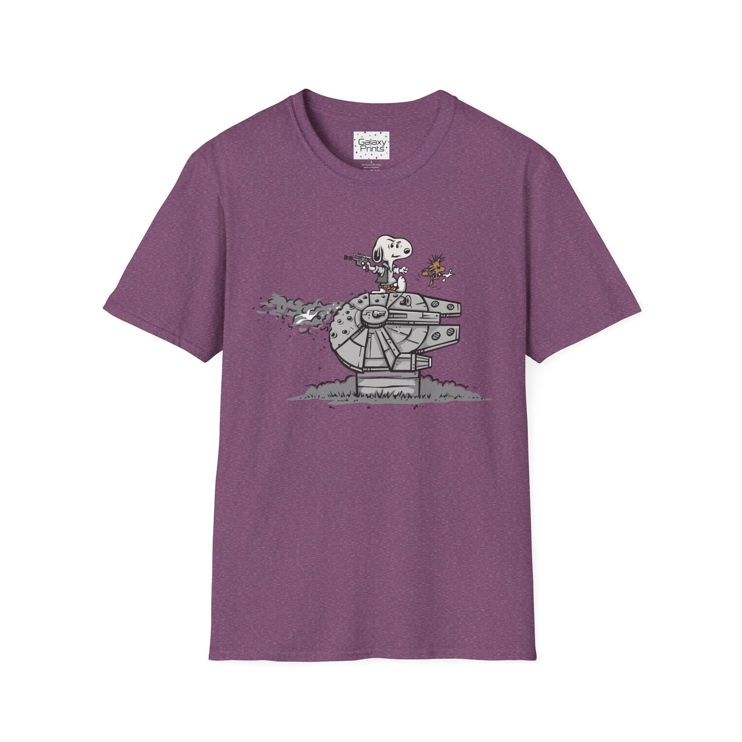 PEANUTS Star Wars Inspired Unisex T-Shirt - Snoopy as HAN SOLO