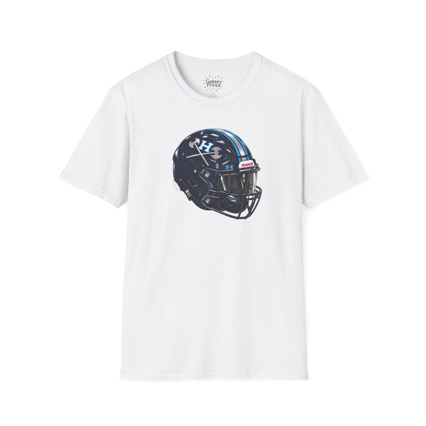 Unisex T-Shirt - Hoggard Vikings Inspired - Hoggard helmet and 'Domination is a State of Mind' - over our rivals