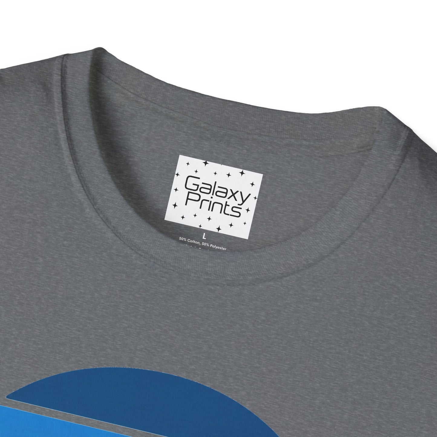 Beech Mtn North Carolina Graphic T-Shirt — Retro Tri Blue Moon Mountain Tee