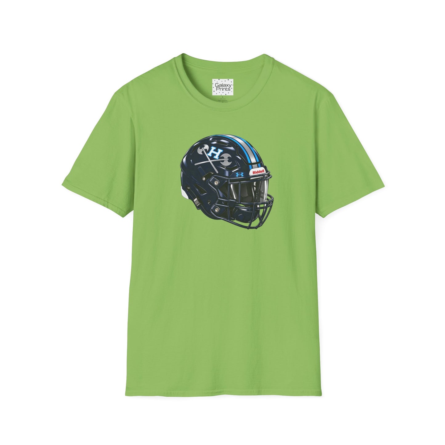 Unisex T-Shirt - Hoggard Vikings Inspired - Hoggard helmet and 'Domination is a State of Mind' - over our rivals