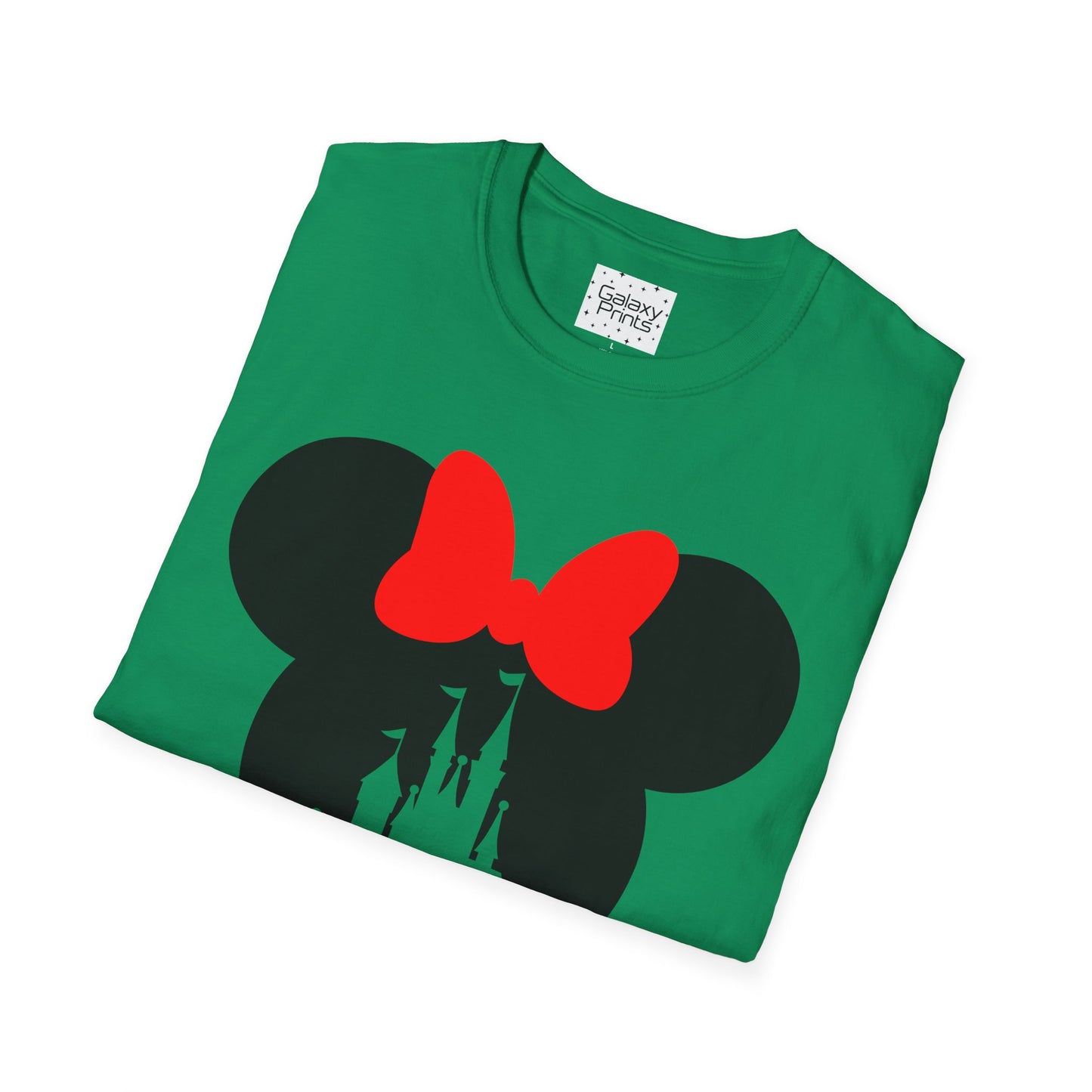 Unisex T-Shirt - DISNEY Inspired - 'Minnie Head with Castle'