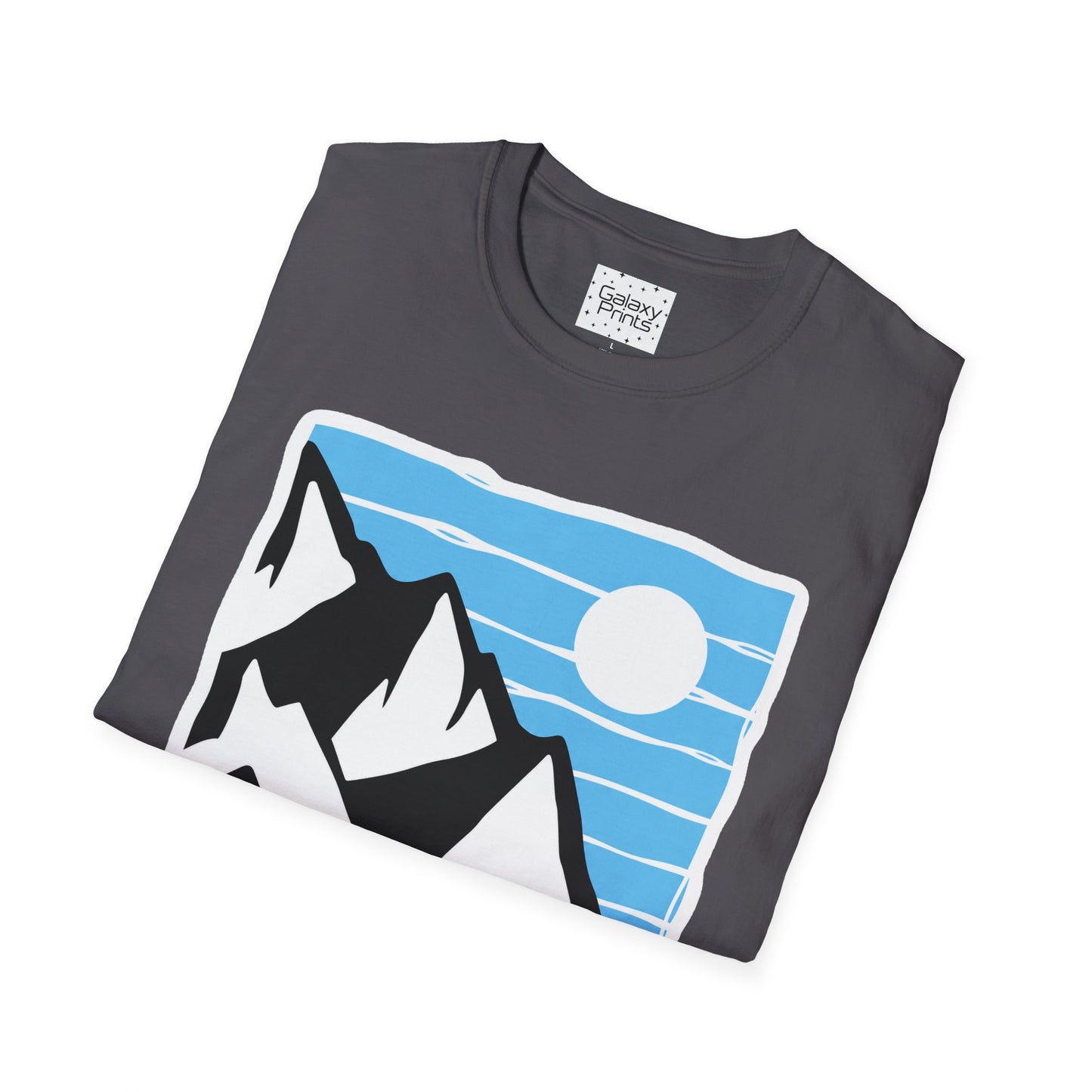 Beach Mountain North Carolina T-Shirt — Retro Mountain Range Sun Graphic Tee