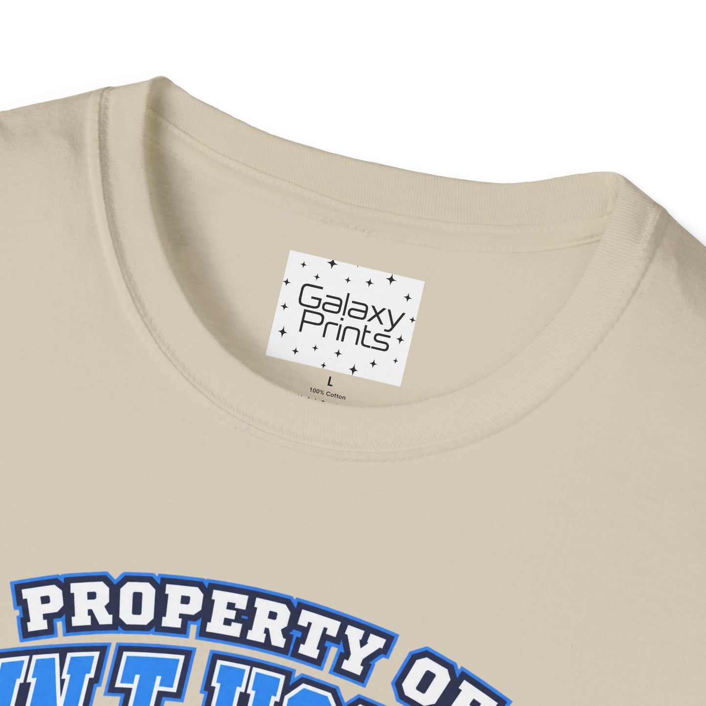 Property of JTH Vikings T‑Shirt XL — Viking in Power Circle back - Hoggard School Spirit Tee