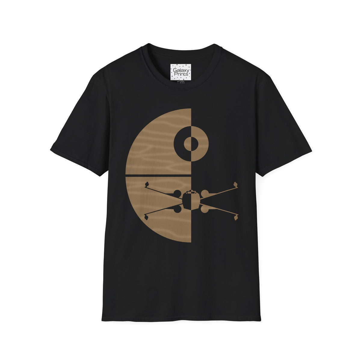 Star Wars Inspired Unisex T-Shirt - 'X-Wing Fighter & Death Star' Graphic Tee