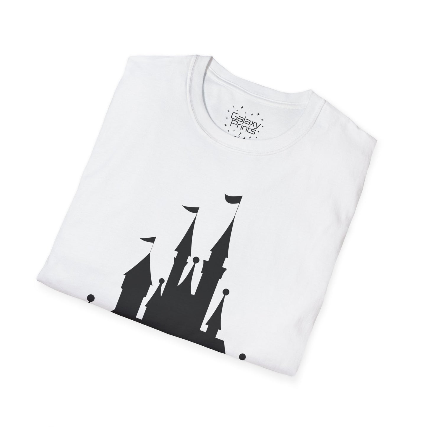 Unisex T-Shirt - DISNEY Inspired - 'Mickey Ears with Castle background'