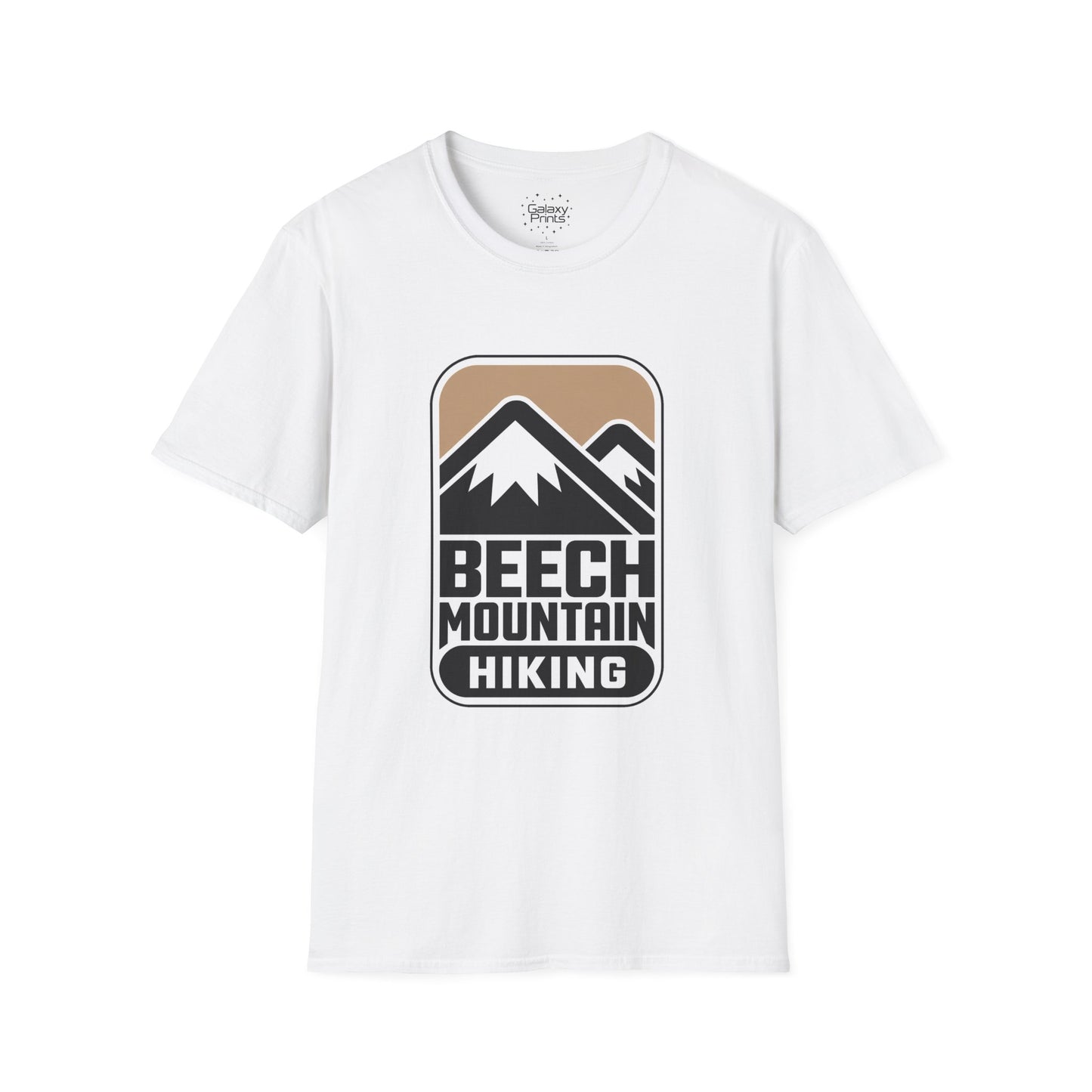 Beech Mountain NC Hiking T‑Shirt — Retro Mountain Badge Tee