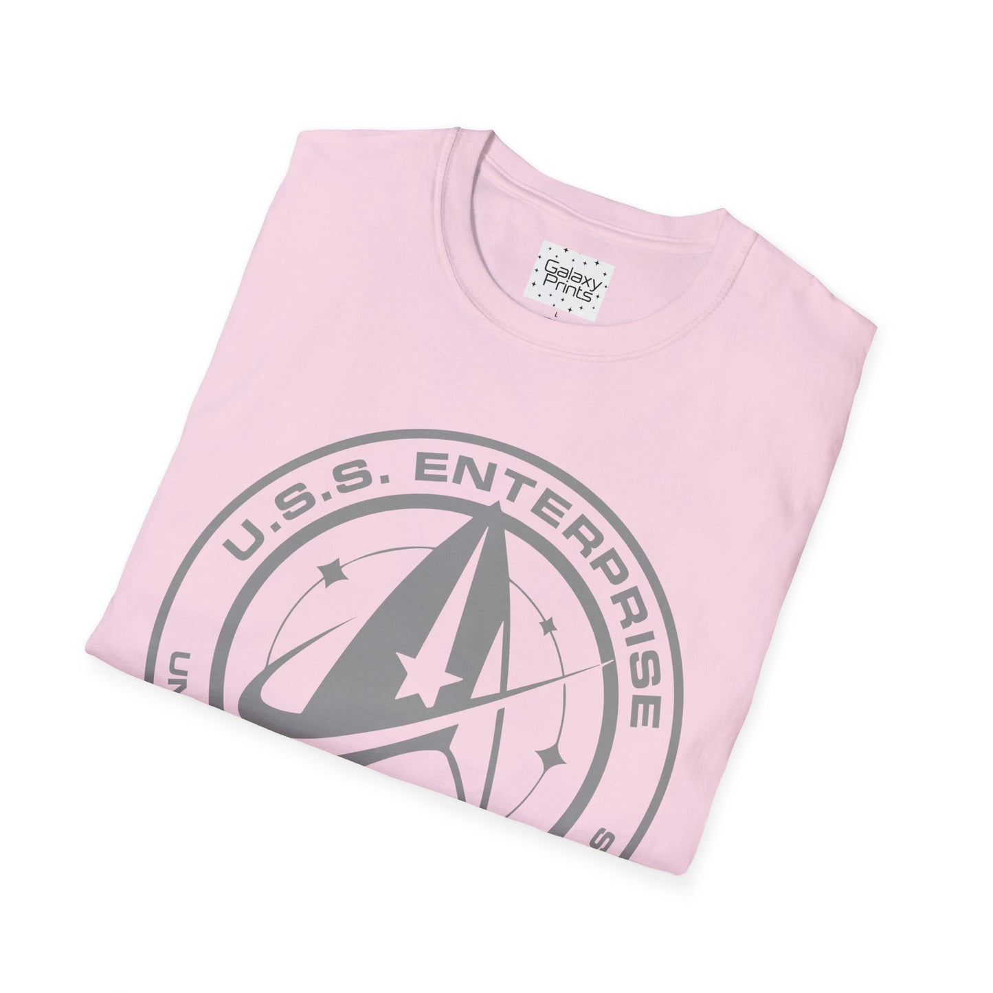Unisex T-Shirt - POP Culture - 'From STAR TREK the TV & Movie HIT Franchises - U.S.S. Enterprise Flight Patch'