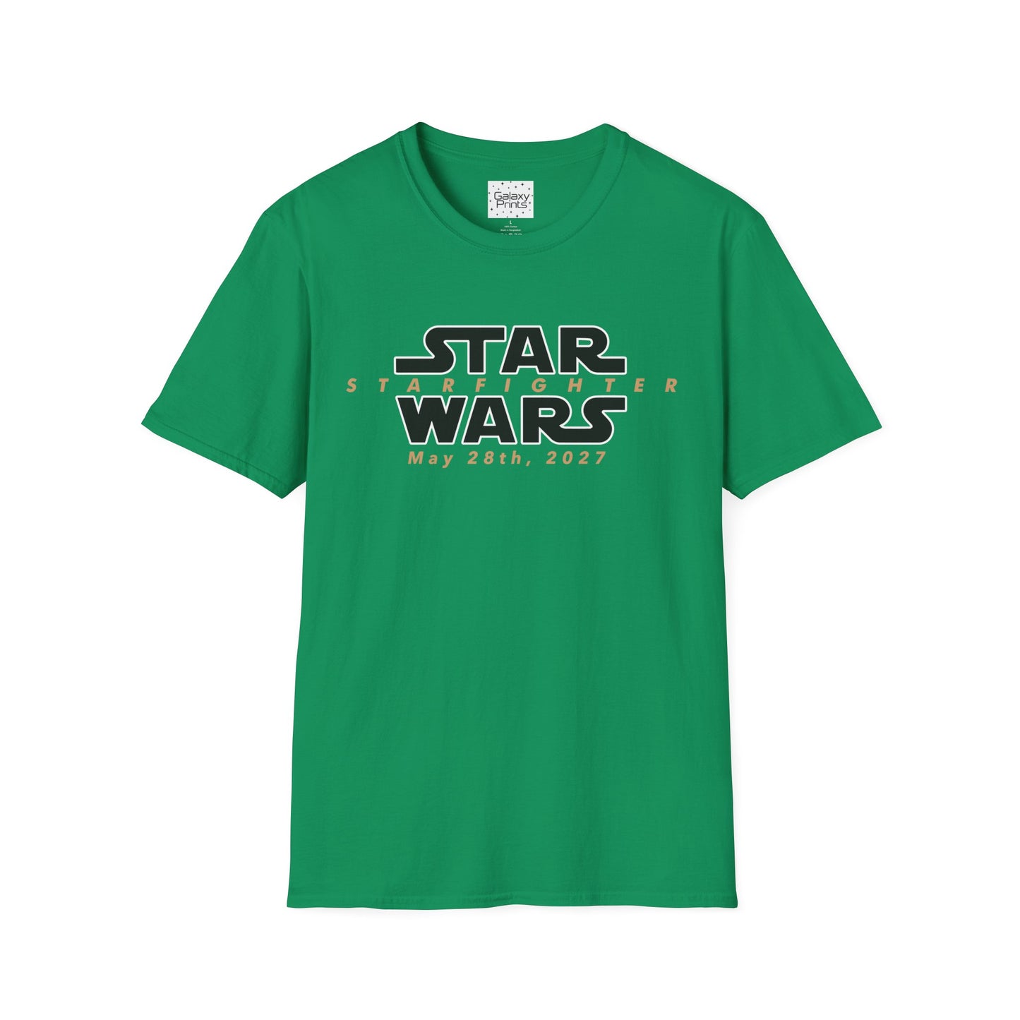 Inspired by Star Wars Starfighter Unisex T-Shirt - Movie Coming Out May 28th, 2027 (w/ movie release date)