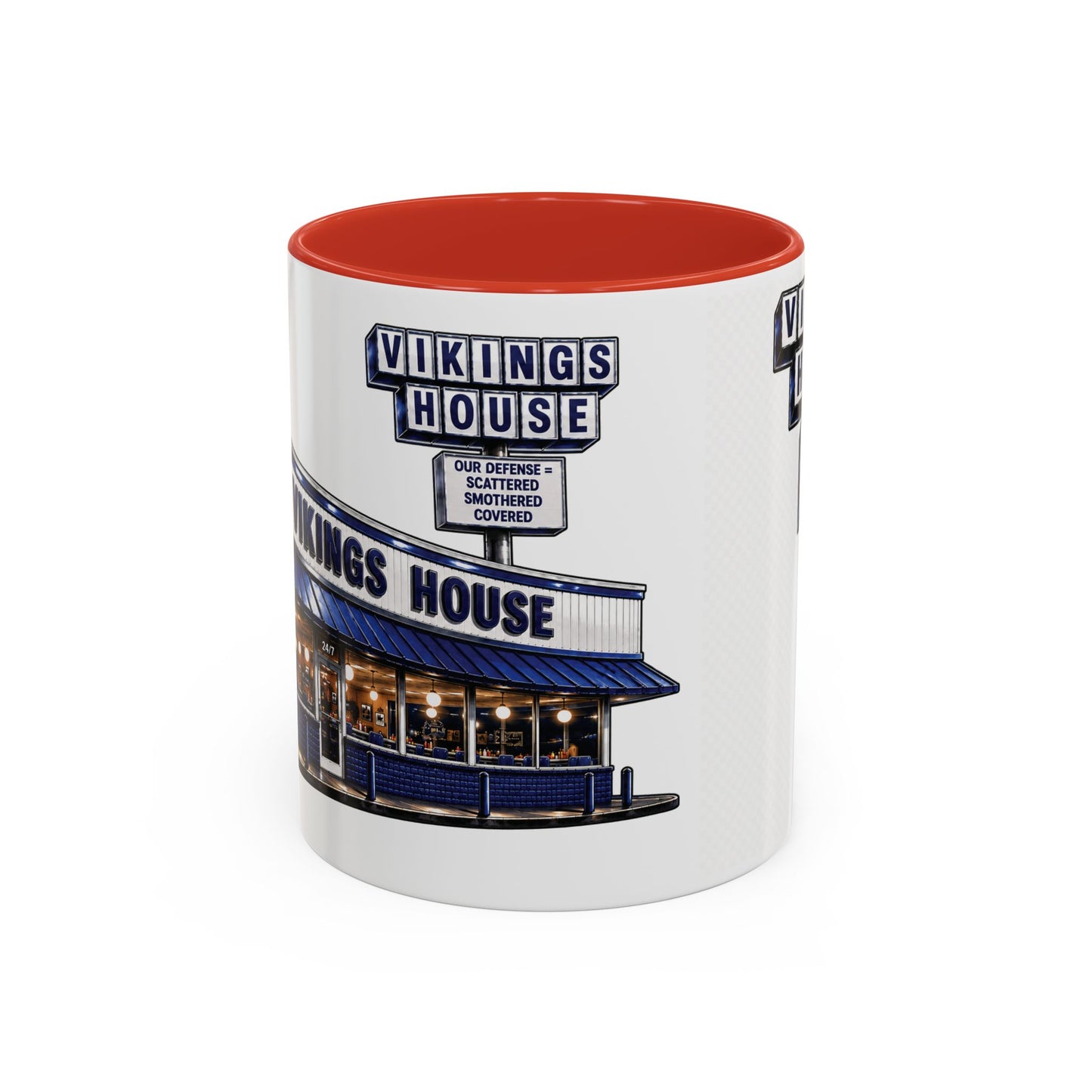 Hoggard Vikings Stylish Accent Coffee Mug  "Like Waffle House" 2 - Perfect for Daily Brew & Gifts