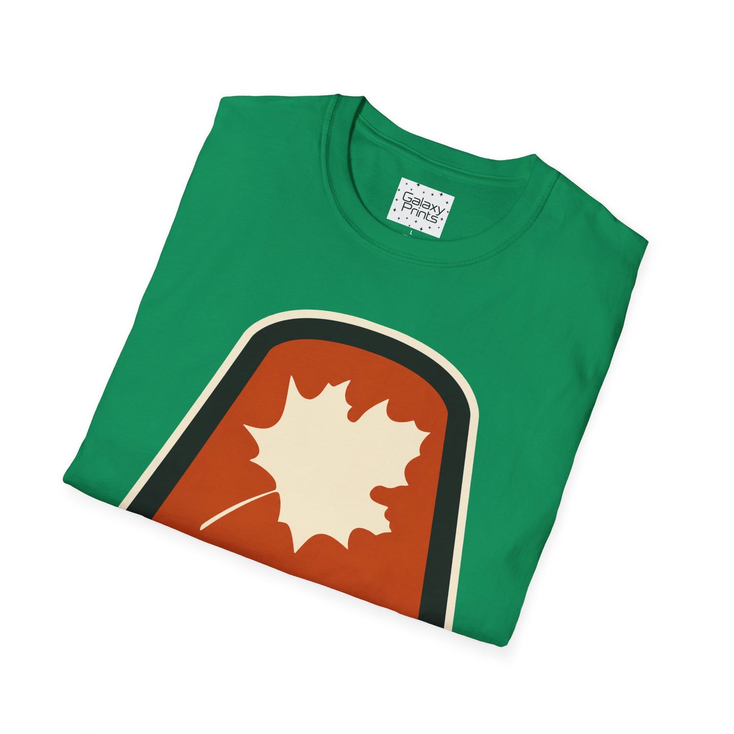 Sugar Mountain Ski Maple Leaf T-Shirt - Retro Throw Back to the 80's