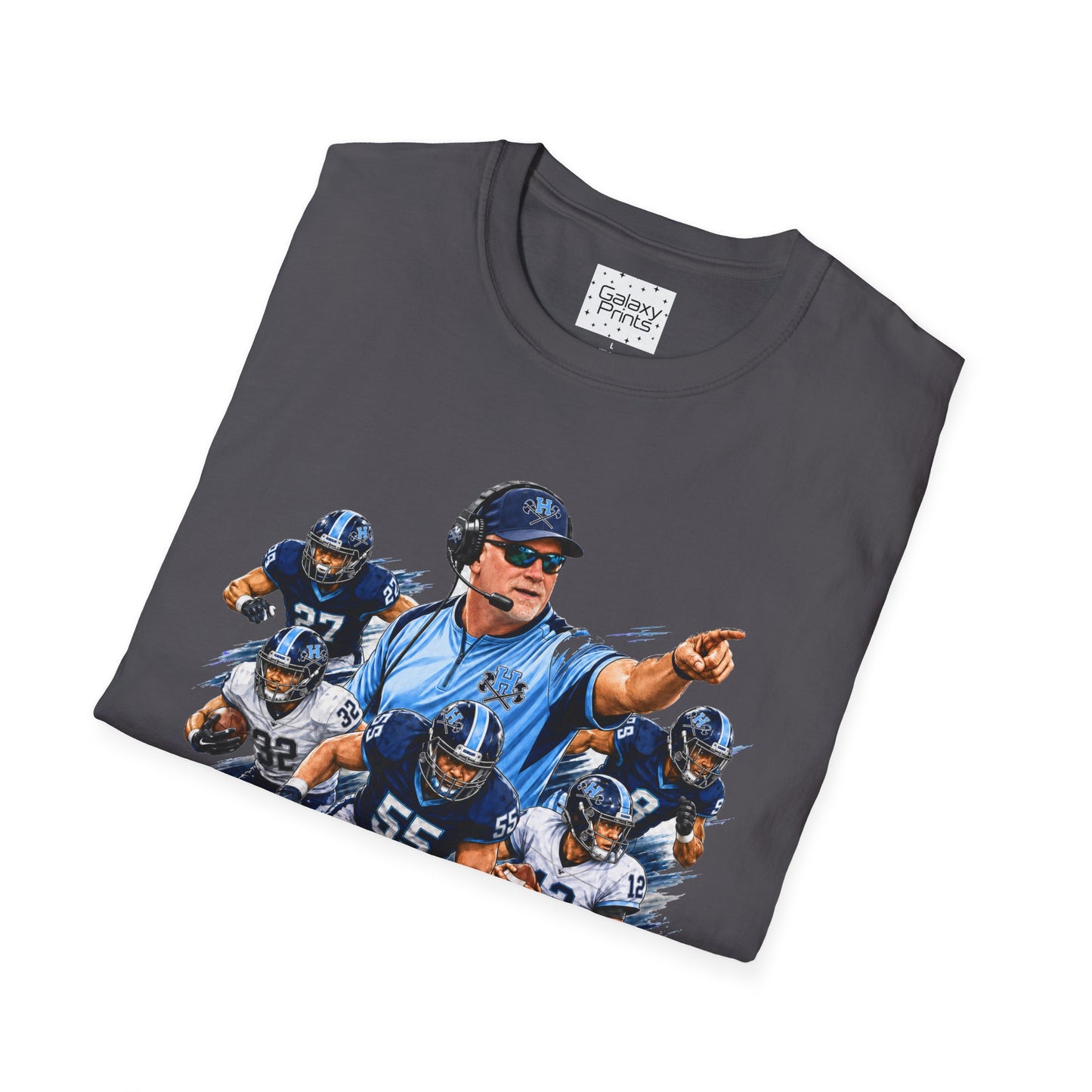 Hoggard Vikings Inspired - 1TEAM 1FAM -2  - Viking Helmet - Unisex T-Shirt 2