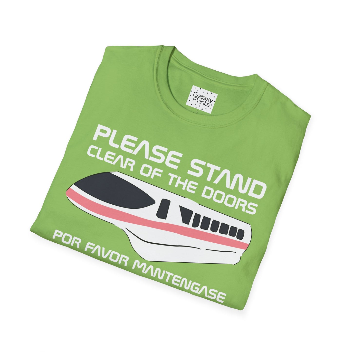 DISNEY inspired Unisex T-Shirt - Monorail Please Stand Clear Of The Doors