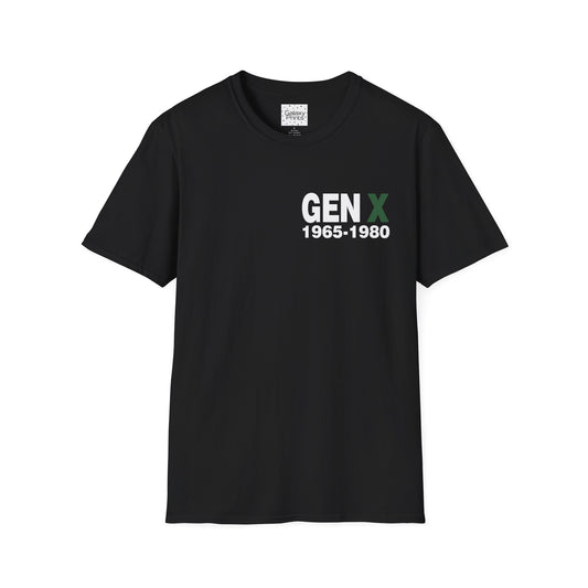 GEN X Inspired Unisex T-Shirt - 'GEN X PLAYGROUND 1965-1980'