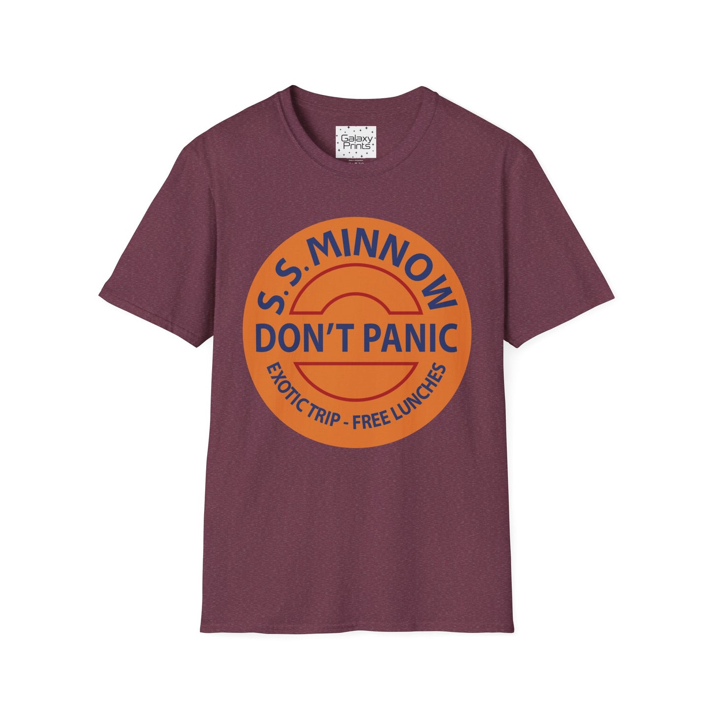Unisex T-Shirt - POP Culture - 'S. S. Minnow Boat tours - From the Hit TV Sitcom Gilligan's Island'