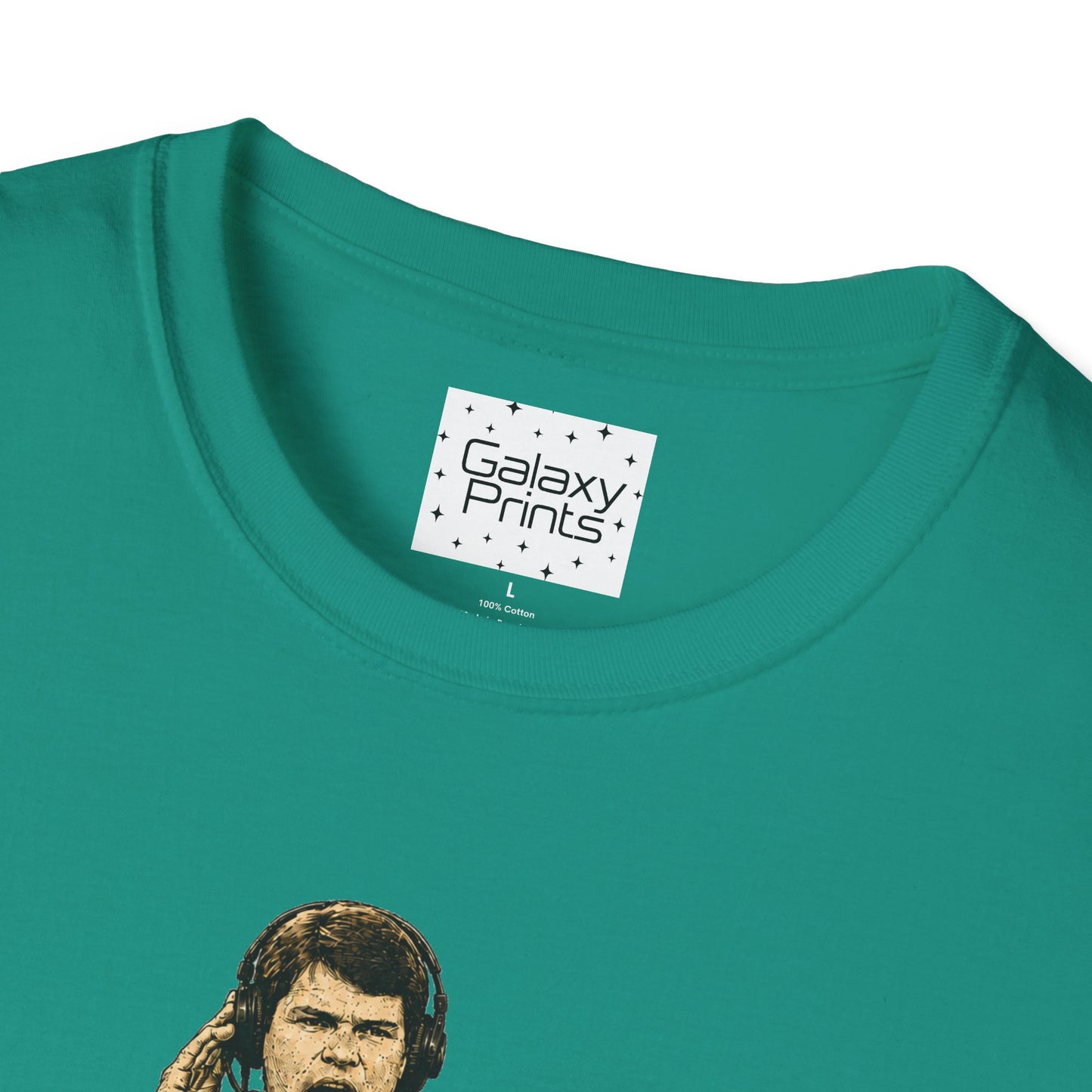 Lees-McRae College Bobcats Vintage Football T-Shirt — Coach Johnson #2  "You Get To The Darm Football" - Forever Undefeated