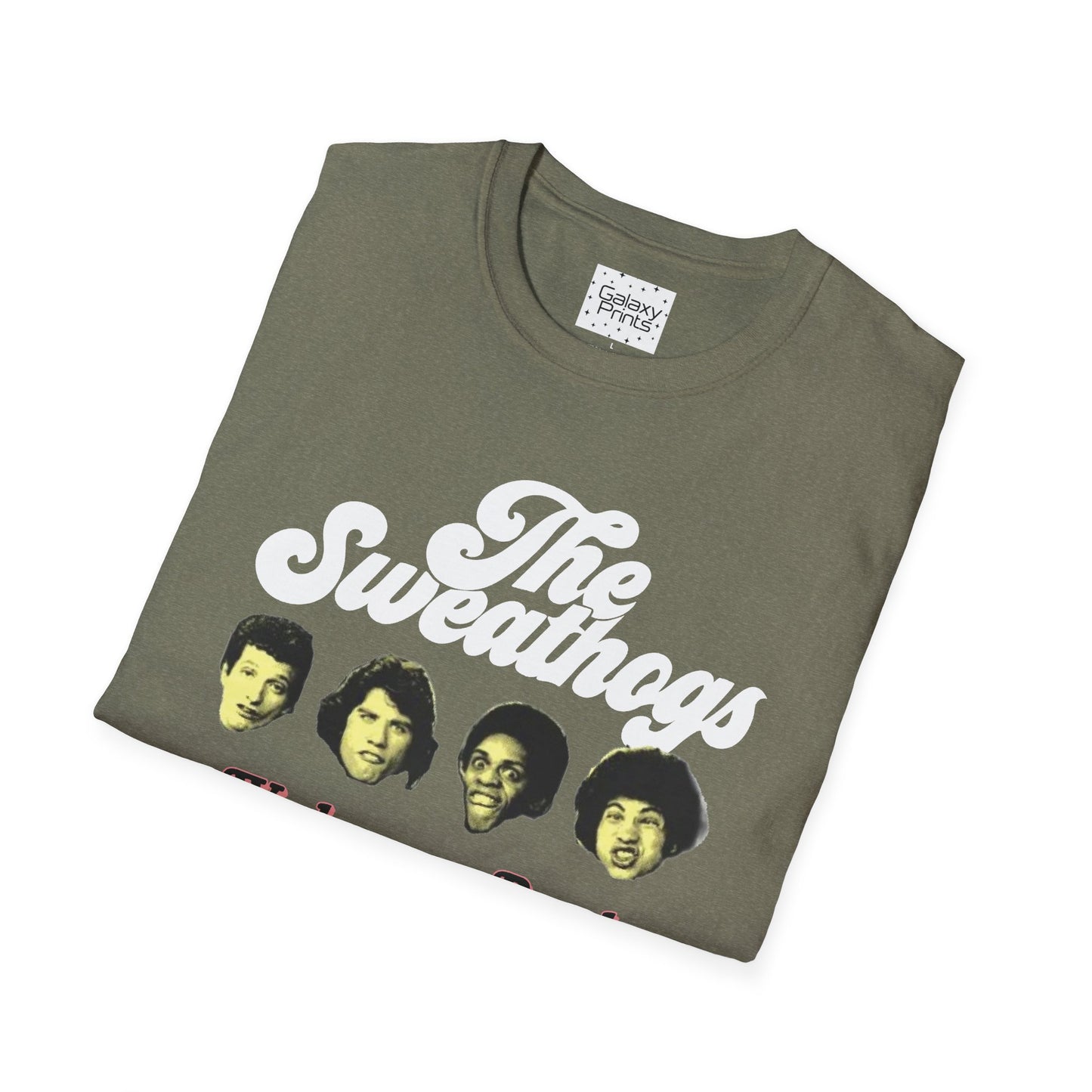 Unisex T-Shirt - POP Culture - 'The Sweathogs - From the Hit TV Sitcom Welcome Back Kotter' Arnold Horshack, Juan Epstein, Frieddie "Boom Boom" Washington, Vinnie Barbarino